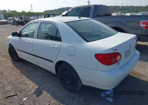 2007 Toyota Corolla Ce from USA, damaged, VIN JTDBR32E570126793